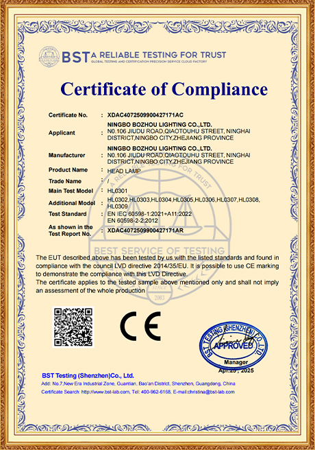 Certificate Of Honor