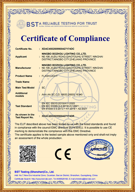 Certificate Of Honor