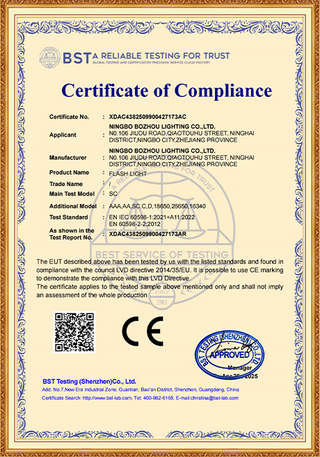 Certificate Of Honor