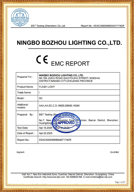 Certificate Of Honor